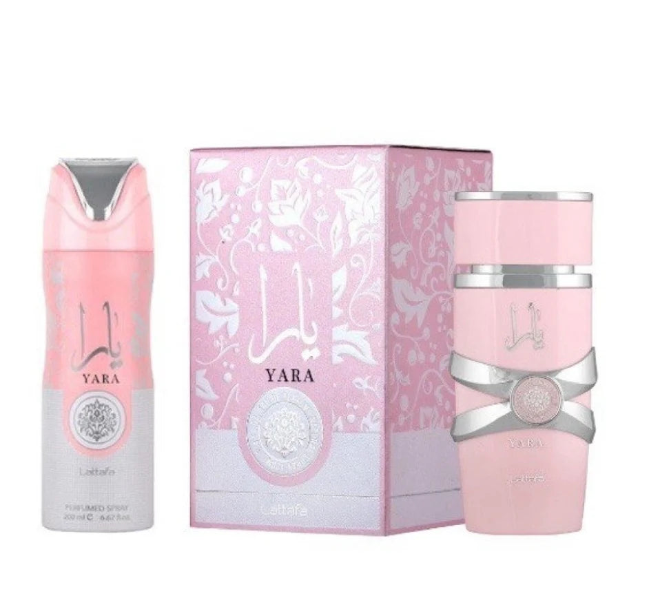 SET DE REGALO YARA LATTAFA YARA + DESODORANTE