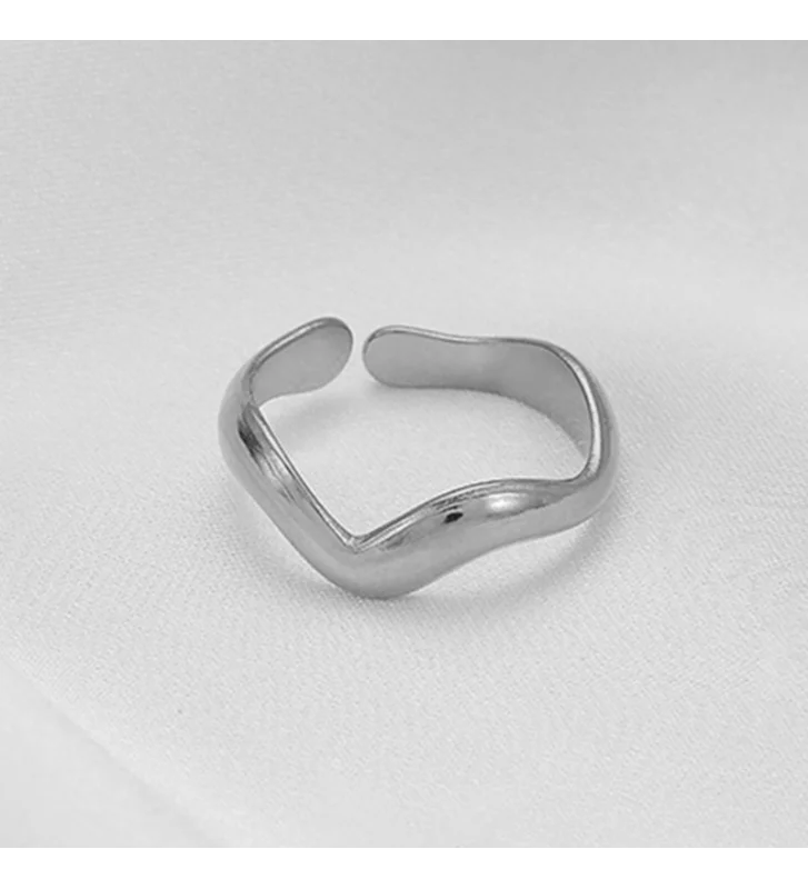 Anillo Minimalista acero inoxidable