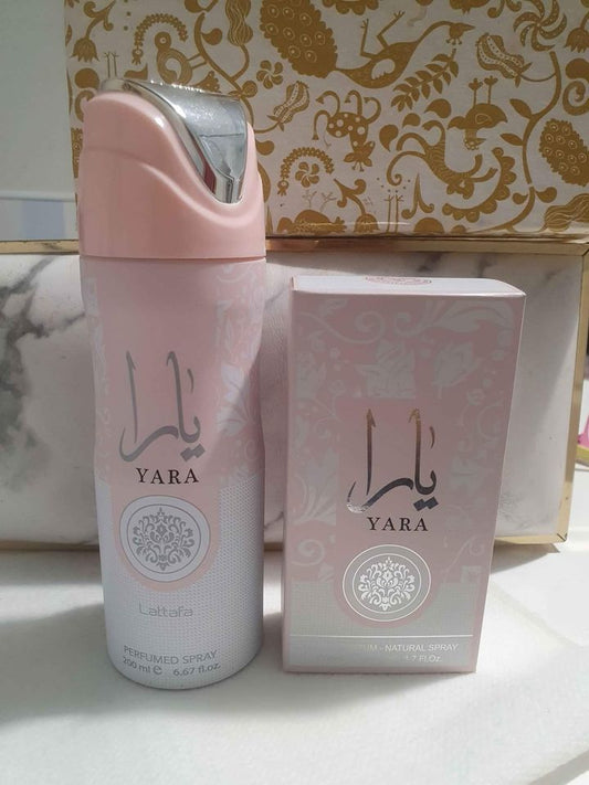 SET DE REGALO YARA LATTAFA YARA + DESODORANTE