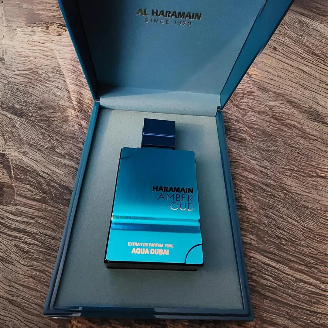 Amber Oud Aqua Dubai de Al Haramain.