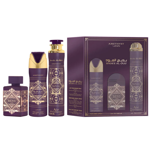 Set de regalo Badee Al Oud Amethysth