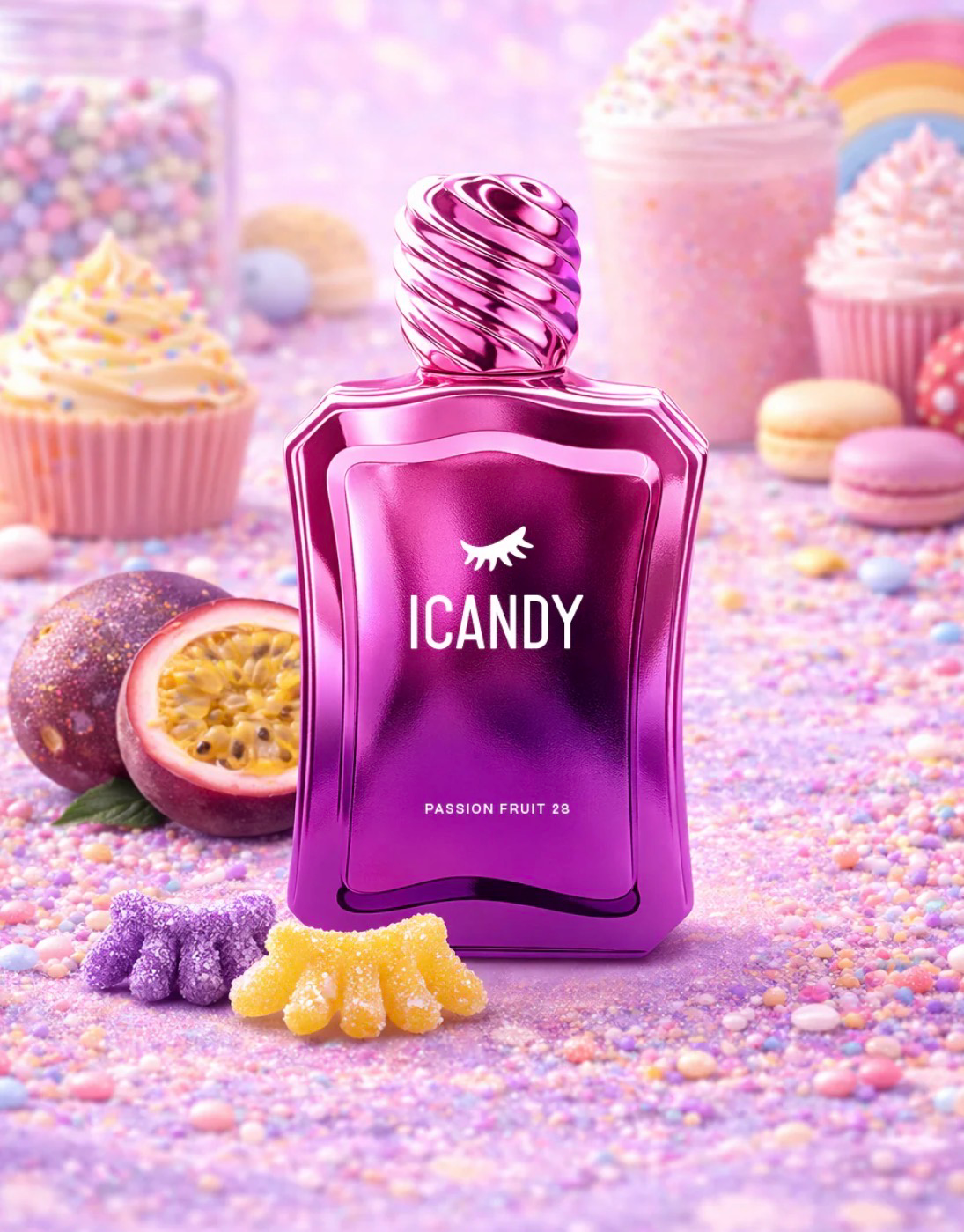 ICANDY PASSION FRUIT CHEESECAKE